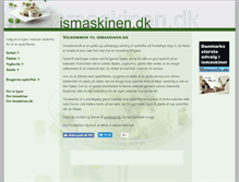 Tablet Screenshot of ismaskinen.dk